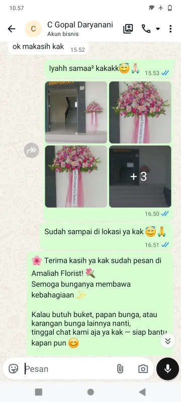 Pengiriman Karangan Bunga Pematang Tigaraksa