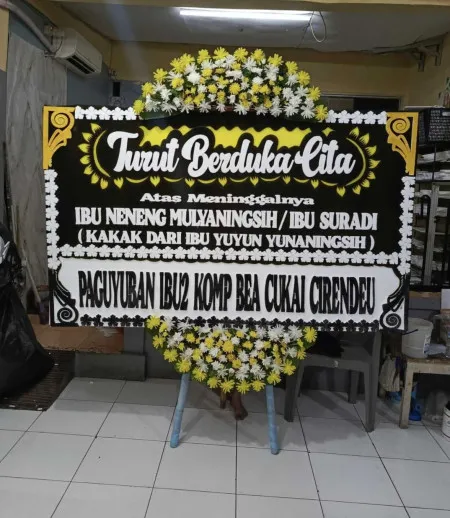 Papan Bunga Duka Pematang Tigaraksa