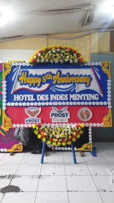 Papan Bunga di Pematang Tigaraksa